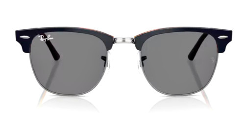 عینک آفتابی اسپرت مشکی نقرهای ریبن مدل RayBan RB3016 ClubMaster 🇮🇹