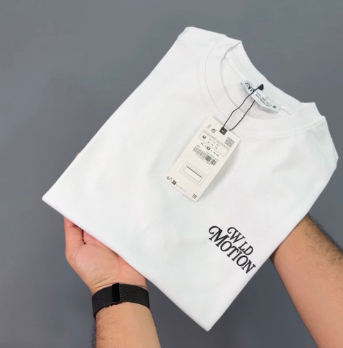 تیشـرت برند زارا سفید ZARA 🇪🇸
