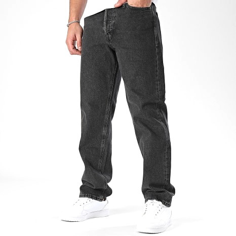 شلوار جین نیم بگ ذغالی JACK&JONES 🇩🇰