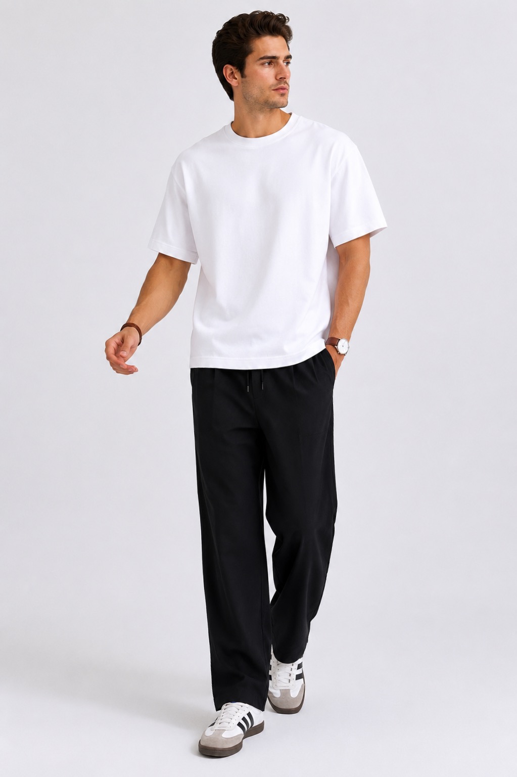 شلوار لینن مشکی برند H&M 🇸🇪