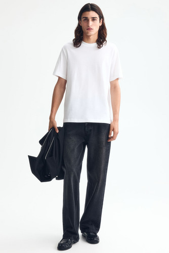 تیشرت برند اچ اند ام سفید H&M_7 🇸🇪