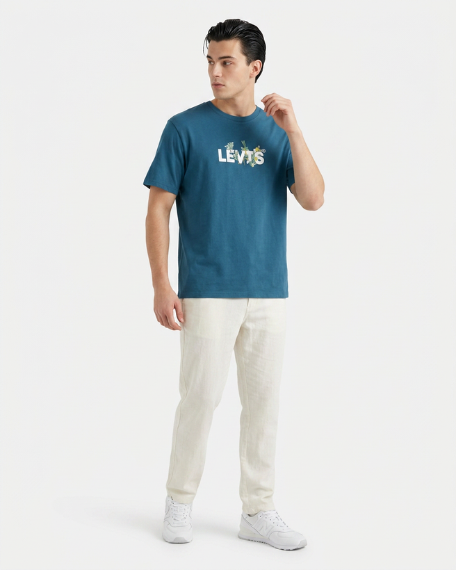 تیشرت برند لیوایز سبز آبی Levi’s_5 🇺🇸