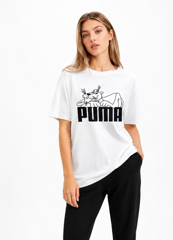 تیشرت پوما آلمانی سفید PUMA_1 🇩🇪