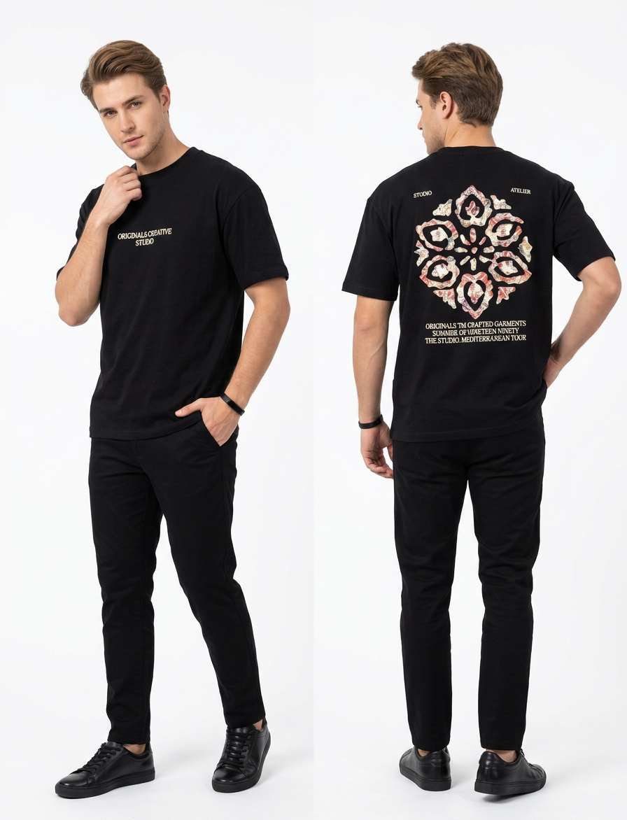 تیشرت برند JACK&JONES 🇩🇰 مشکی