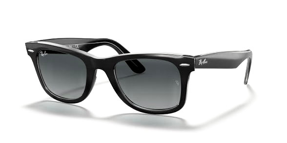 عینک آفتابی اسپرت ریبن ویفرر مدل RayBan RB2140 Wayfarer هایلایت مشکی