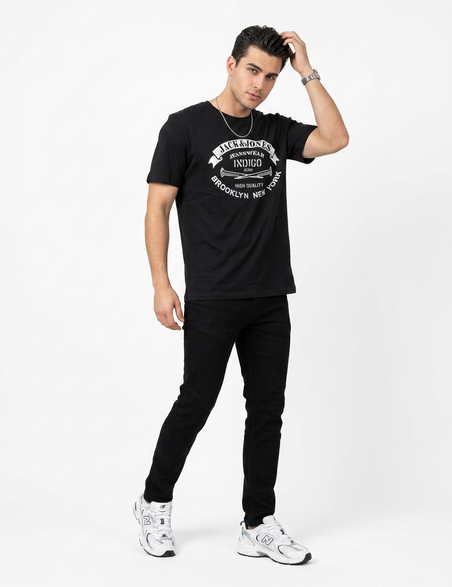 تیشرت برند JACK&JONES 🇩🇰 مشکی