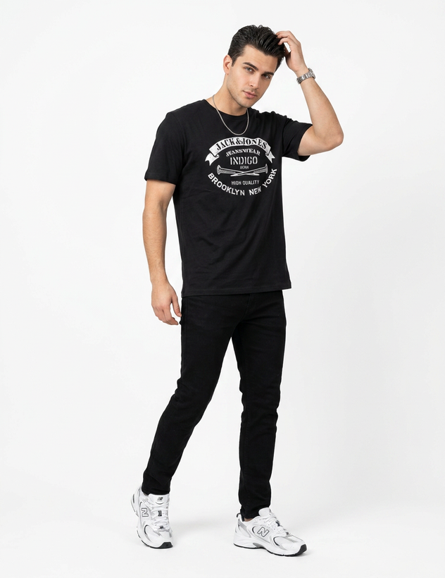 تیشرت برند JACK&JONES 🇩🇰 مشکی
