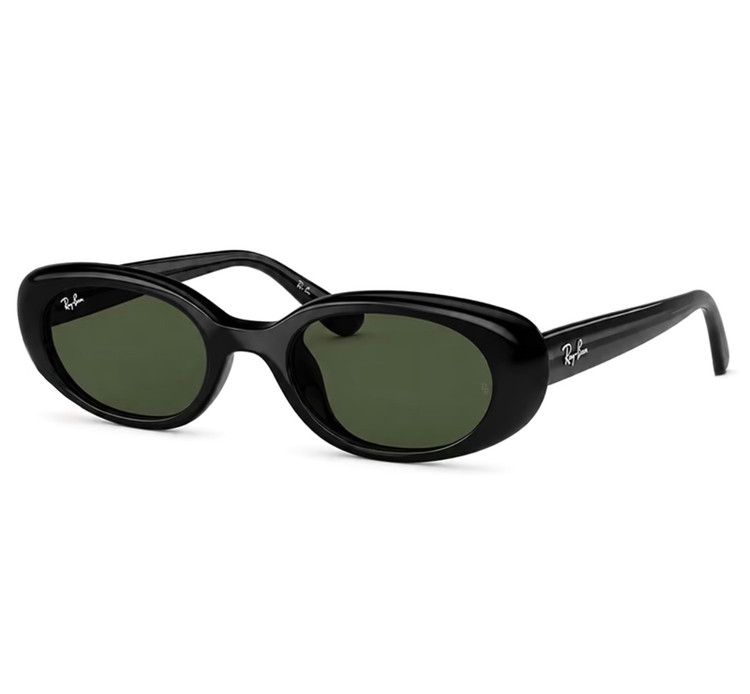 عینک آفتابی زنانه ریبن مدل RayBan RB4457D مشکی عدسی سبز