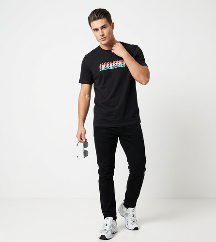 تیشرت برند JACK&JONES 🇩🇰 مشکی _۴
