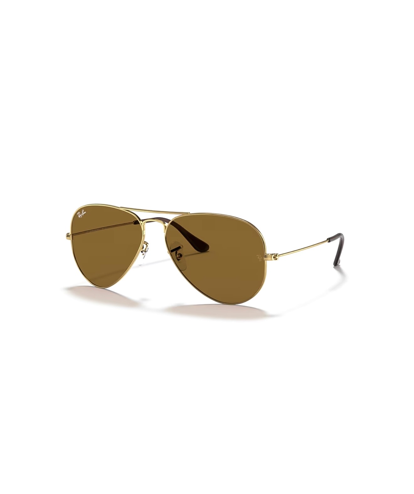 عینک آفتابی اسپرت خلبانی ریبن مدل RayBan RB3025 Aviator طلایی عدسی قهوه‌ای