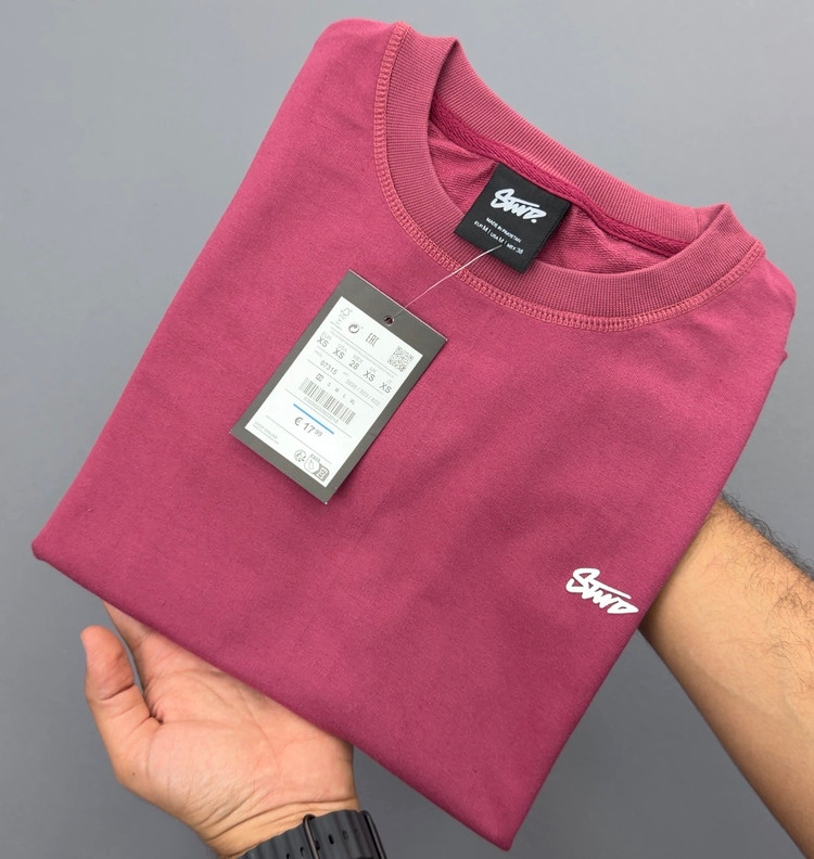 تیشرت گرم بالا پل اند بیر PULL&BEAR 🇪🇸 سرخابی