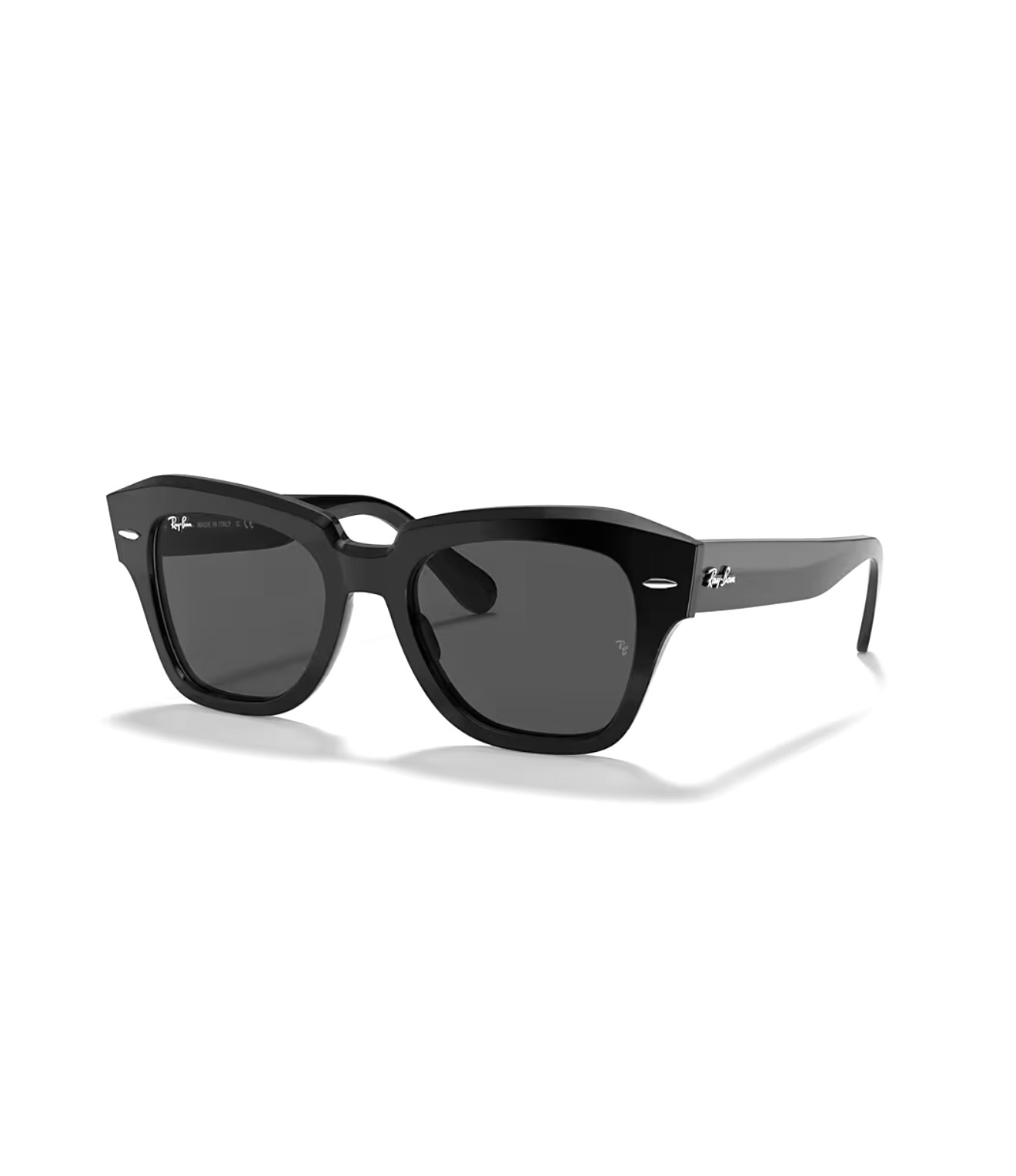 عینک آفتابی ریبن RAY BAN RB2186 STATE STREET 🇮🇹 تمام مشکی