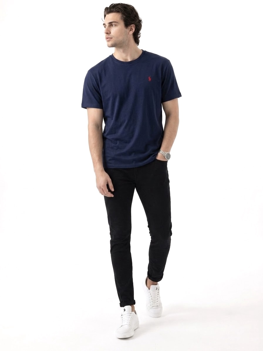 تیشرت برند پولو سرمه‌ای POLO TSHIRT 🇺🇸