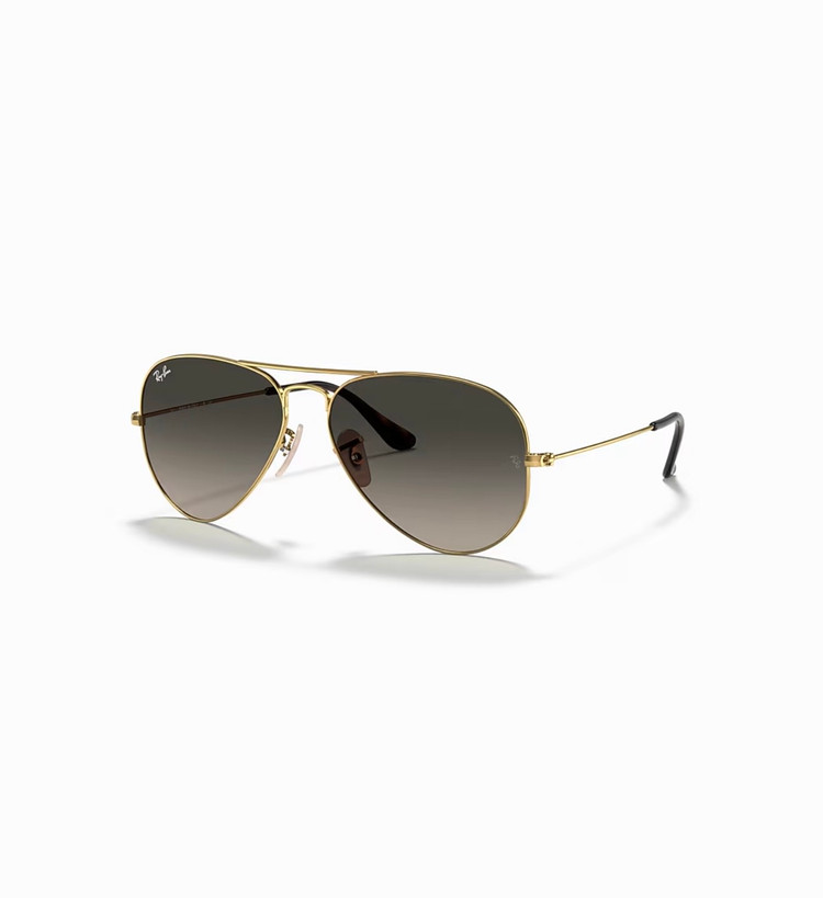 عینک آفتابی اسپرت خلبانی ریبن مدل RayBan RB3026 طلایی عدسی هایلایت آ