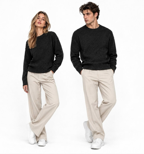 بافت پل اند بیر PULL&BEAR مشکی 🇪🇸