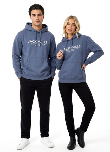 هودی گرم بالا JACK WILLS 🇺🇸 سربی