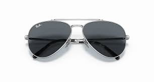 عینک آفتابی اسپرت خلبانی ریبن مدل RayBan RB3026 Aviator نقره‌ای عدسی مشکی