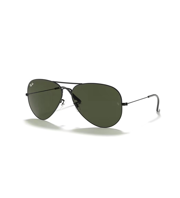 عینک آفتابی اسپرت خلبانی ریبن مدل RayBan RB3026 مشکی عدسی سبز