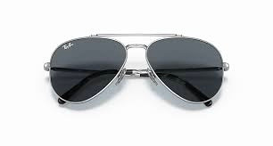 عینک آفتابی اسپرت خلبانی ریبن مدل RayBan RB3025 Aviator نقرهای عدسی مشکی