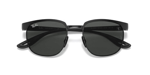 عینک آفتابی اسپرت برند ریبن مدل فراری RayBan RB3698 🇮🇹 تمام مشکی