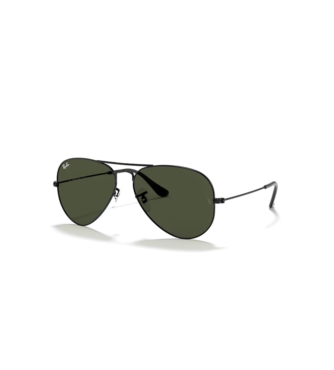 عینک آفتابی اسپرت خلبانی ریبن مدل RayBan  RB3025 Aviator مشکی عدسی سبز تیره