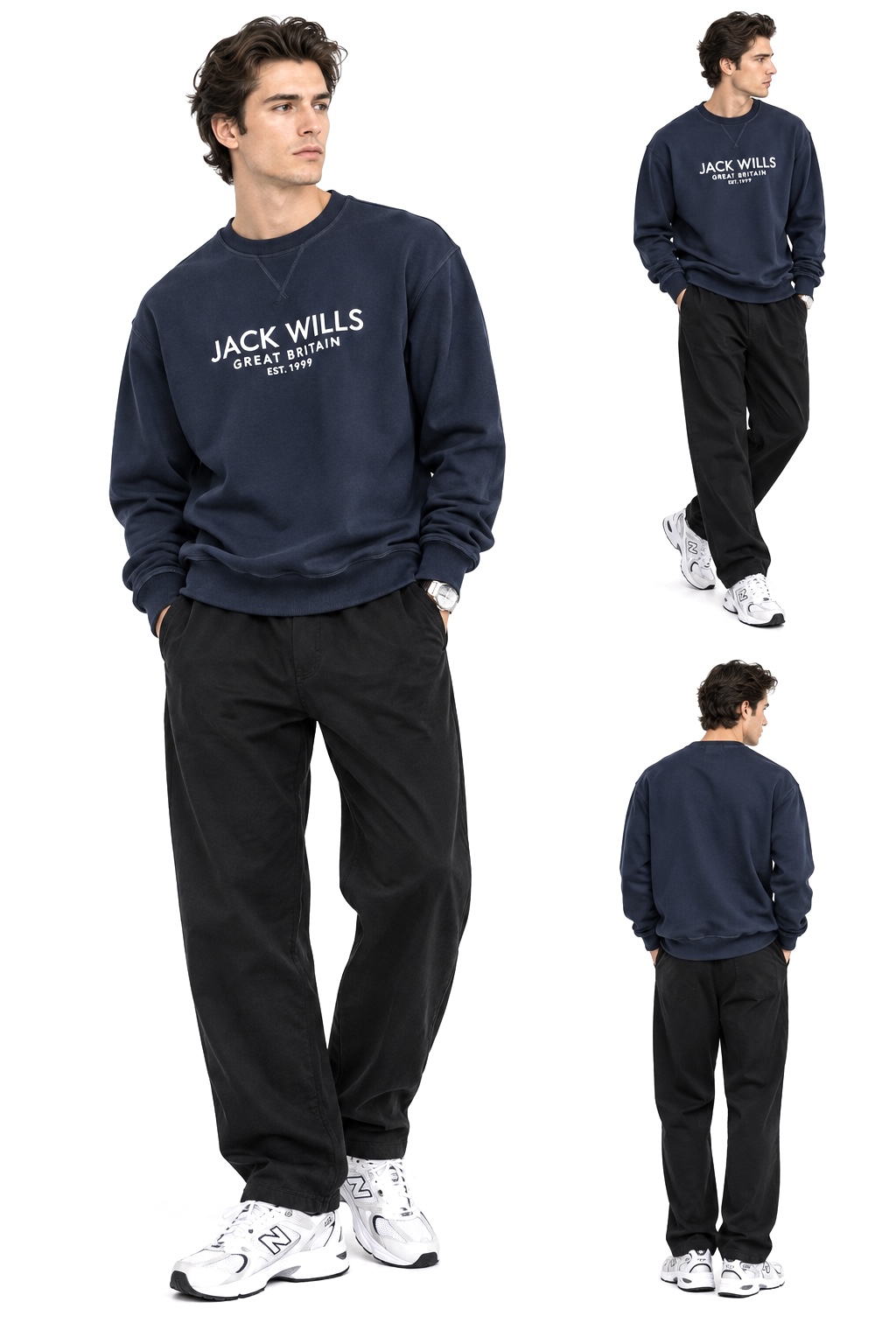 دورس دخترانه پسرانه گرم بالا JACK WILLS 🇺🇸 سرمه‌ای