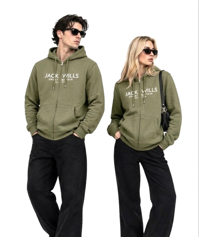 سویشرت گرم بالا سبز جک ویلز دخترانه پسرانه | JACK WILLS 🇺🇸