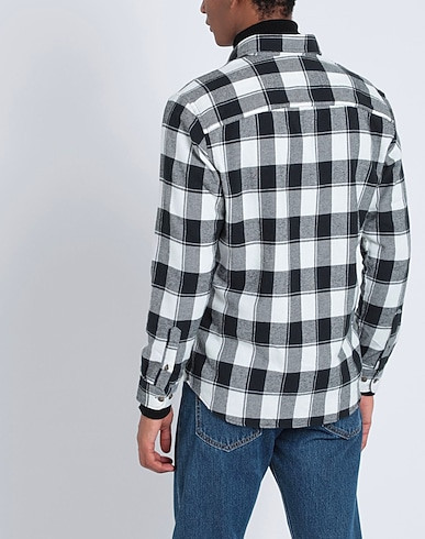 پیراهن نخی پشمی برند جک اند جونز دانمارکی JACK&JONES 🇩🇰