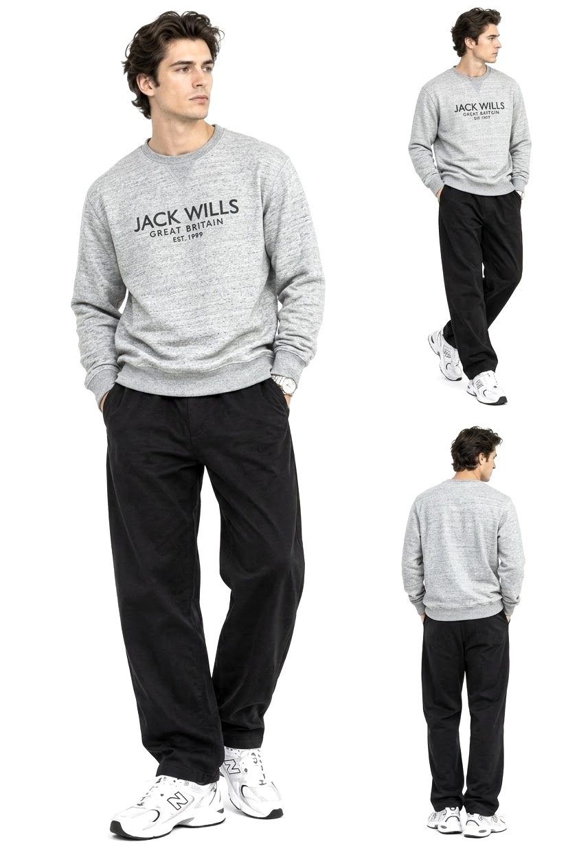 دورس دخترانه پسرانه گرم بالا JACK WILLS 🇺🇸 طوسی روشن
