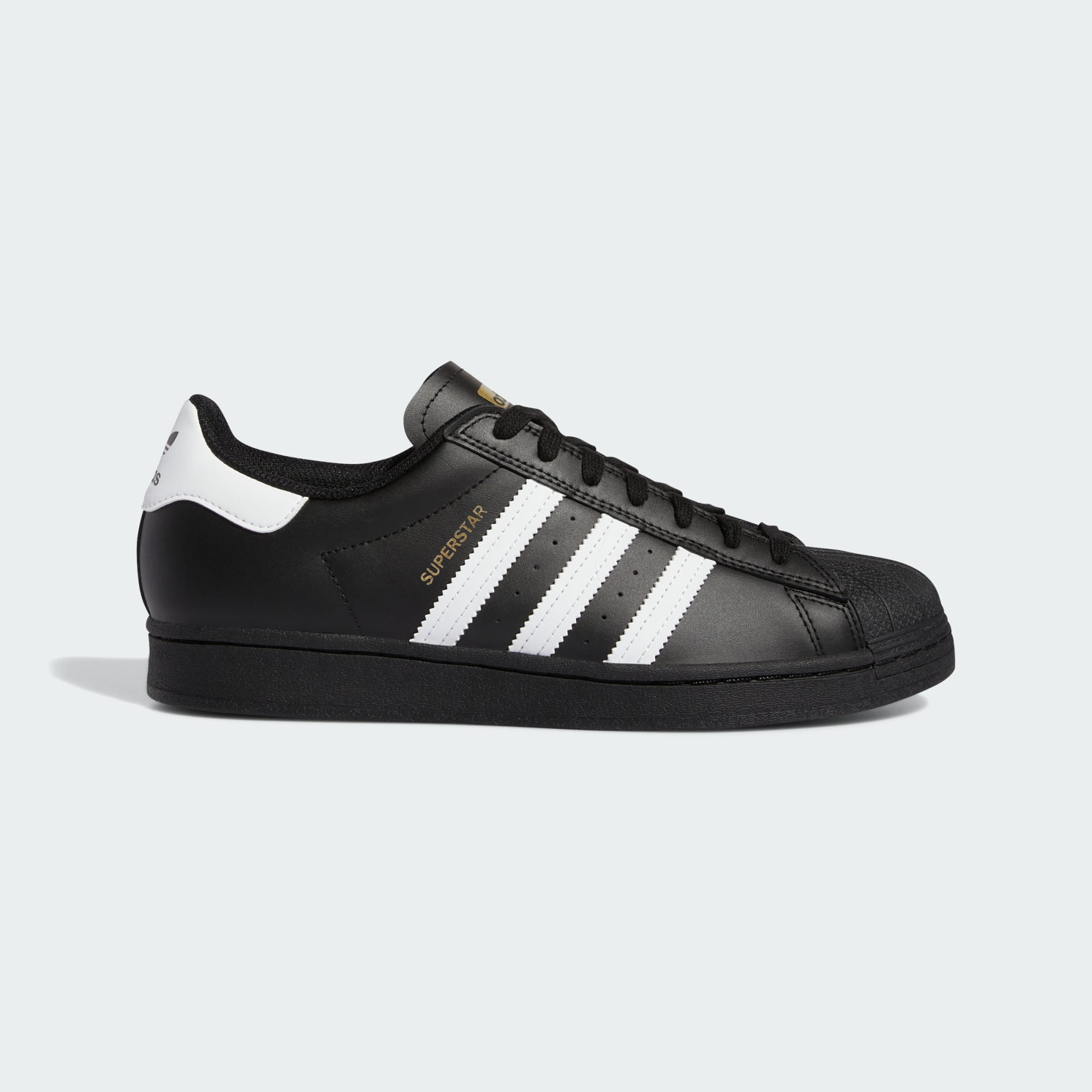کتونی کژوال آدیداس مشکی خط سفید سوپر استار | ADIDAS SUPERSTAR 🇩🇪